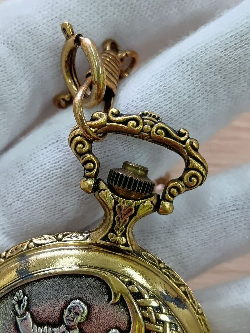 ヴィンテージ 5000個限定 レア★ミッキーマウス 懐中時計 ガラスドーム