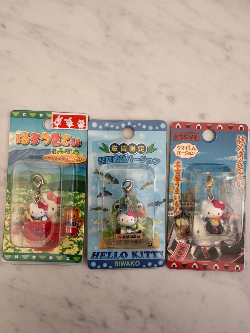 ハローキティ ストラップ 3点セット