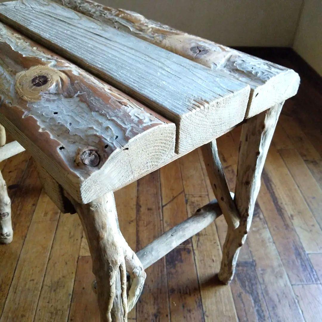 流木のスツール-3