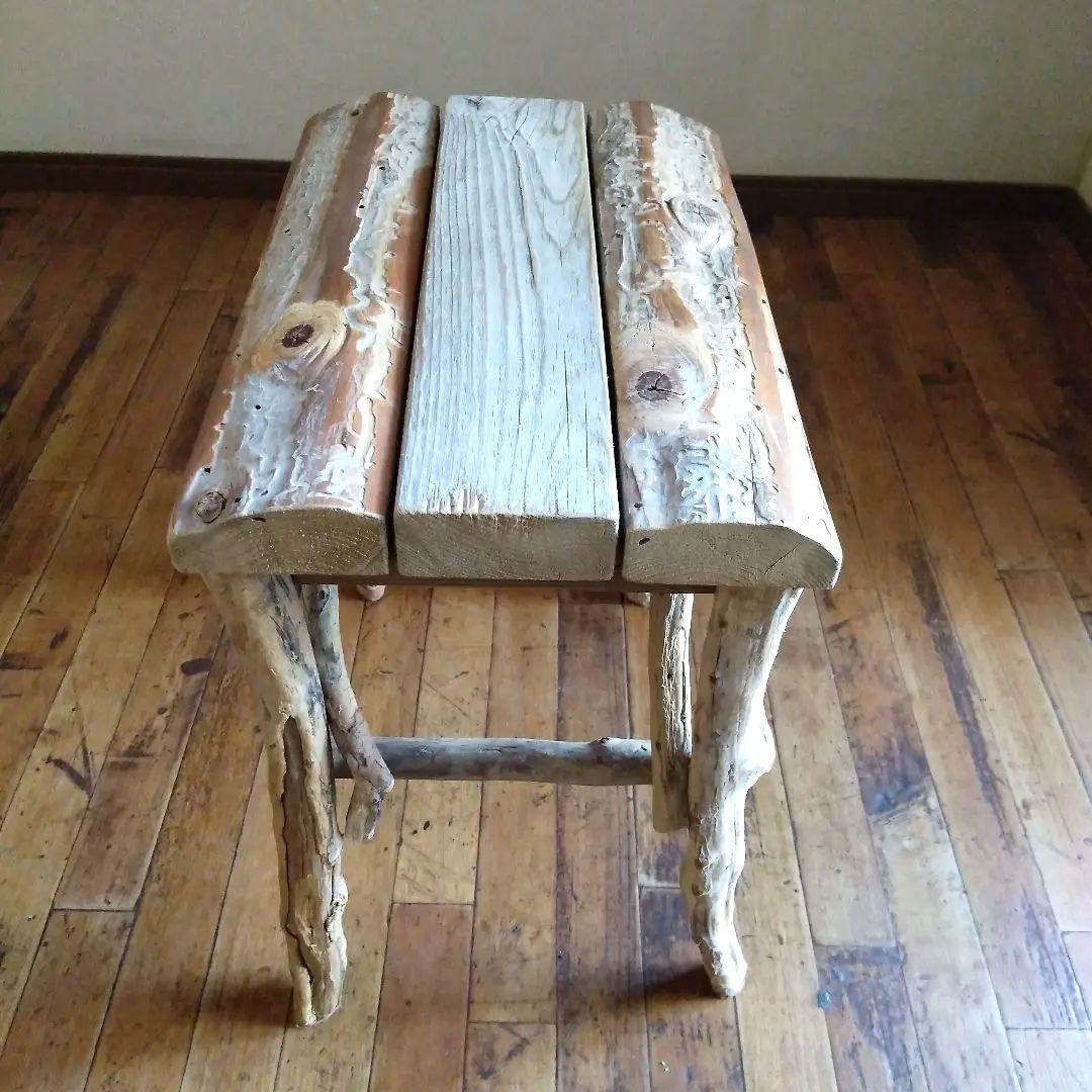 流木のスツール-3