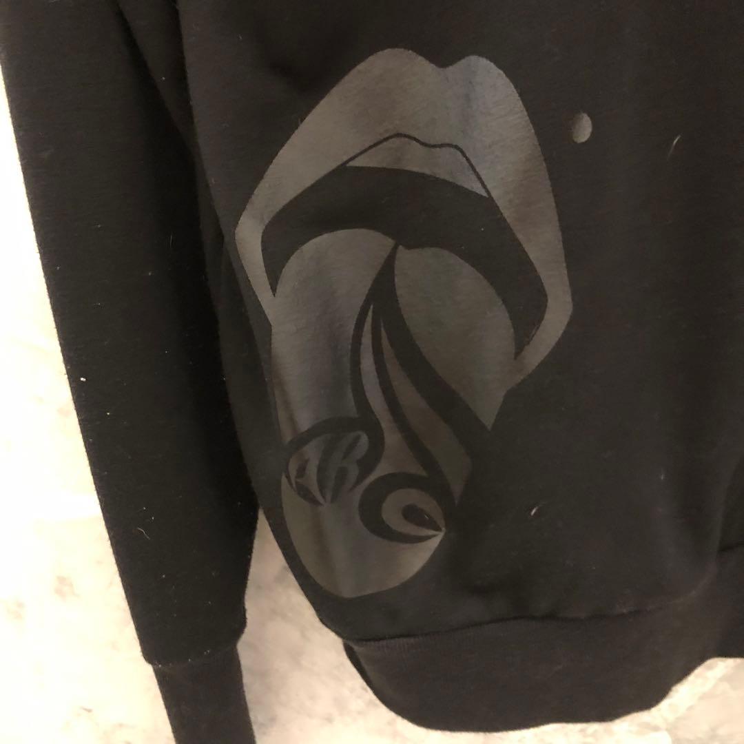 【美品】Acid Black Cherry パーカー レディース ブラック 黒