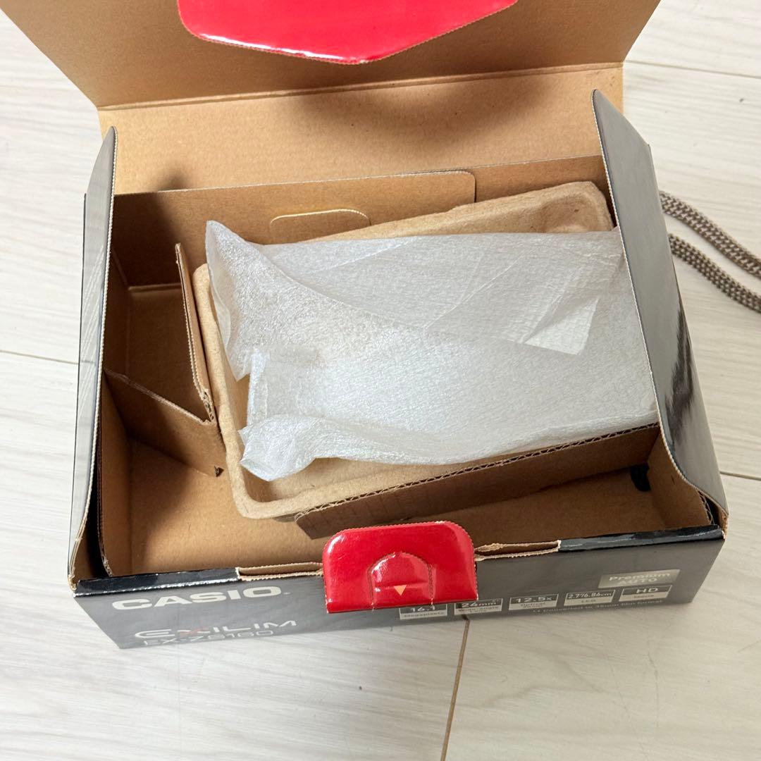 充電器付き　CASIO EXILIM EX-ZS160 シルバー　デジタルカメラ