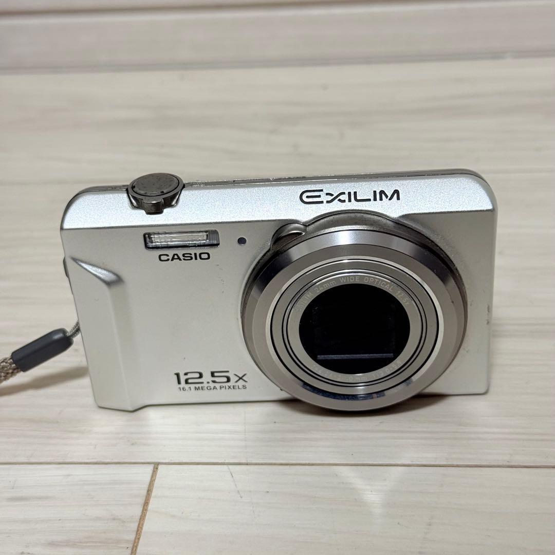 充電器付き　CASIO EXILIM EX-ZS160 シルバー　デジタルカメラ