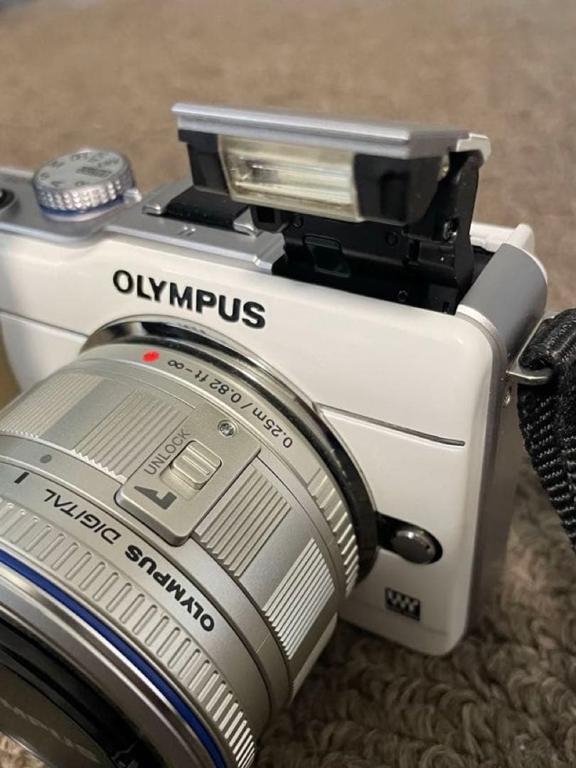 OLYMPUS ミラーレス一眼レフカメラ E-PL1 望遠レンズ