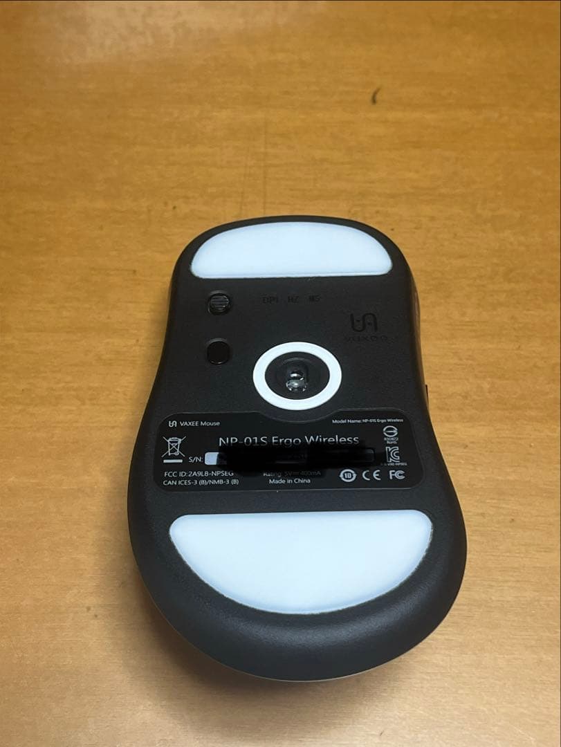 VAXEE ZYGEN NP-01S Ergo Wireless 4K ブラック