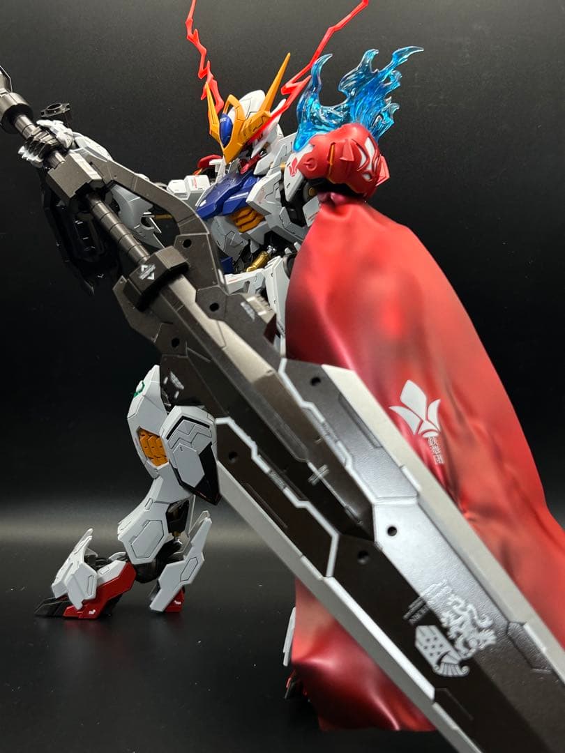 MG ガンダムバルバトスルプス　拡張パーツセット　塗装済み完成品マント