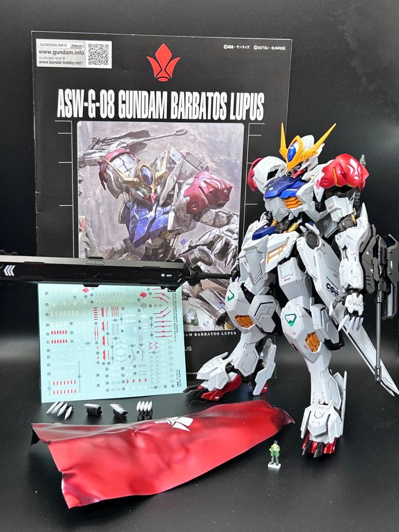 MG ガンダムバルバトスルプス　拡張パーツセット　塗装済み完成品マント