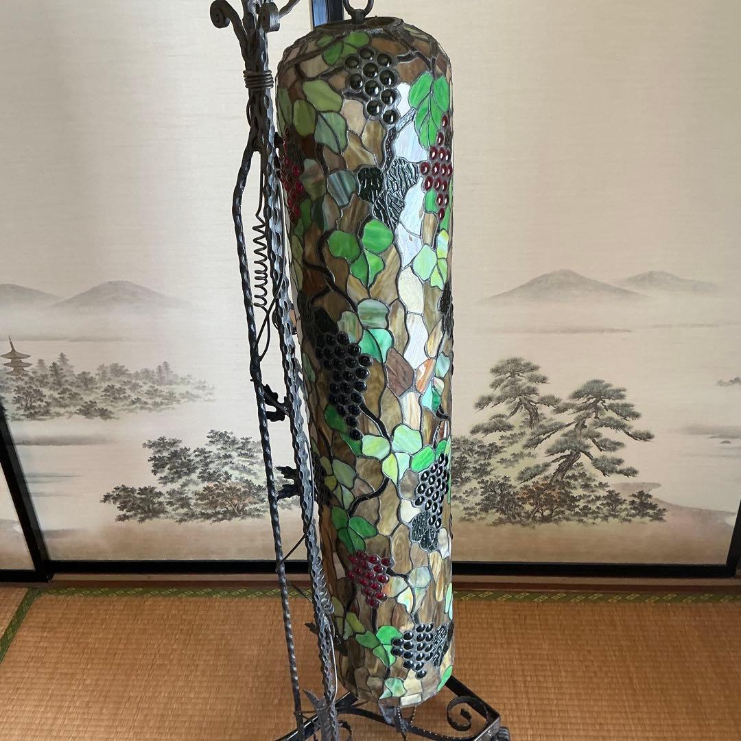 ステンドグラス フロアスタンド ランプ