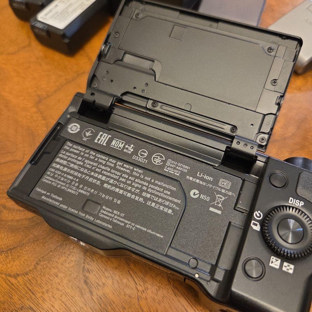 [美品] SONY NEX-5T (シャッター回数7704回)