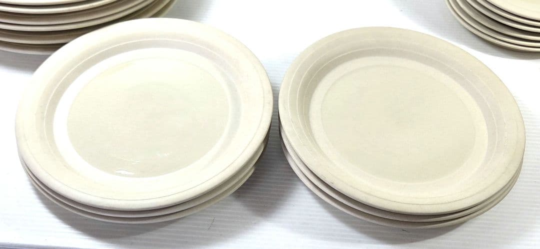 英国製 ヴィンテージ Hornsea ホーンシー 陶器 お皿 セット 18枚