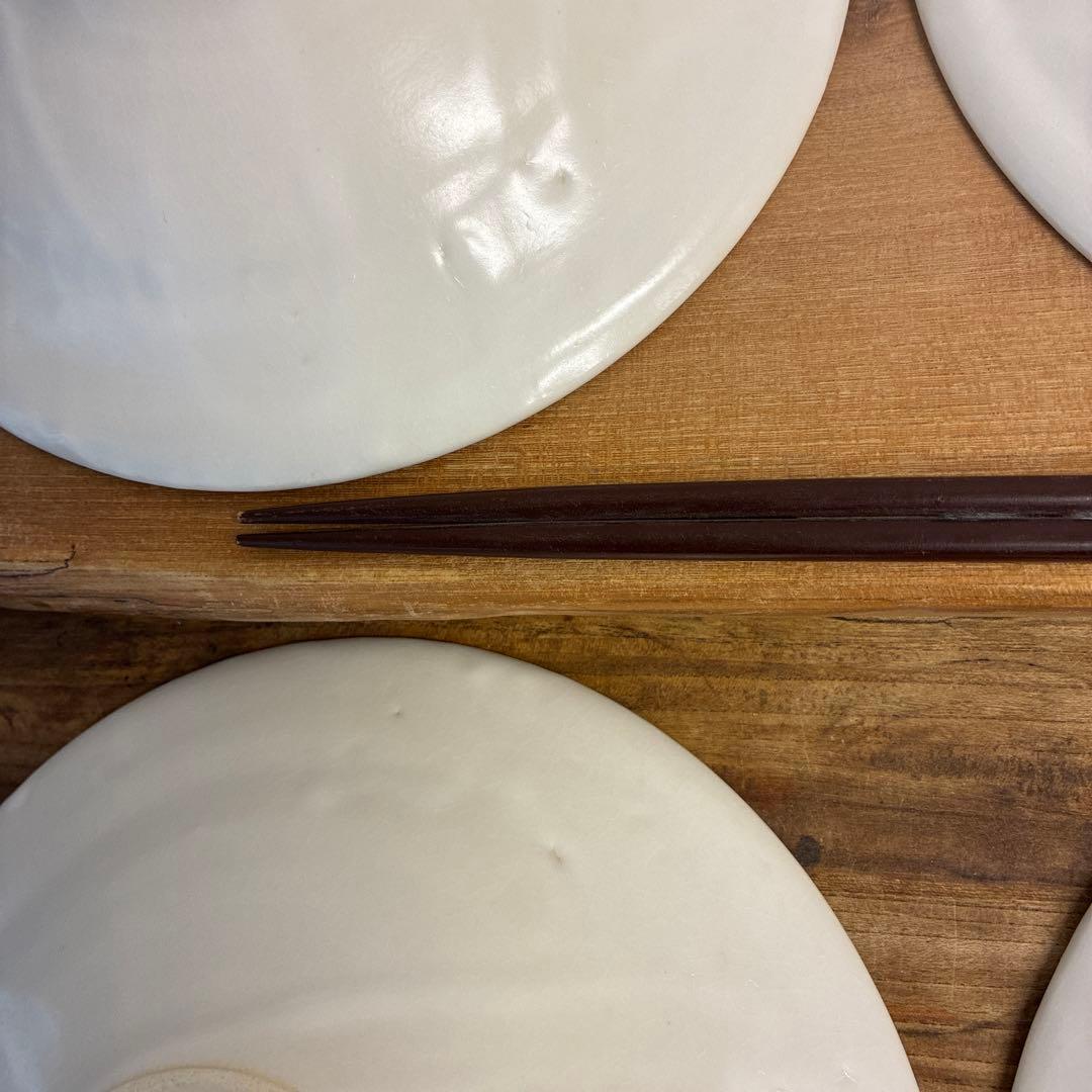 新品　陶器　陶芸作家　浅鉢4個　553