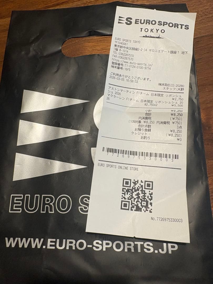 2026年F1日本グランプリ限定　リボンシュシュ　アストンマーティン