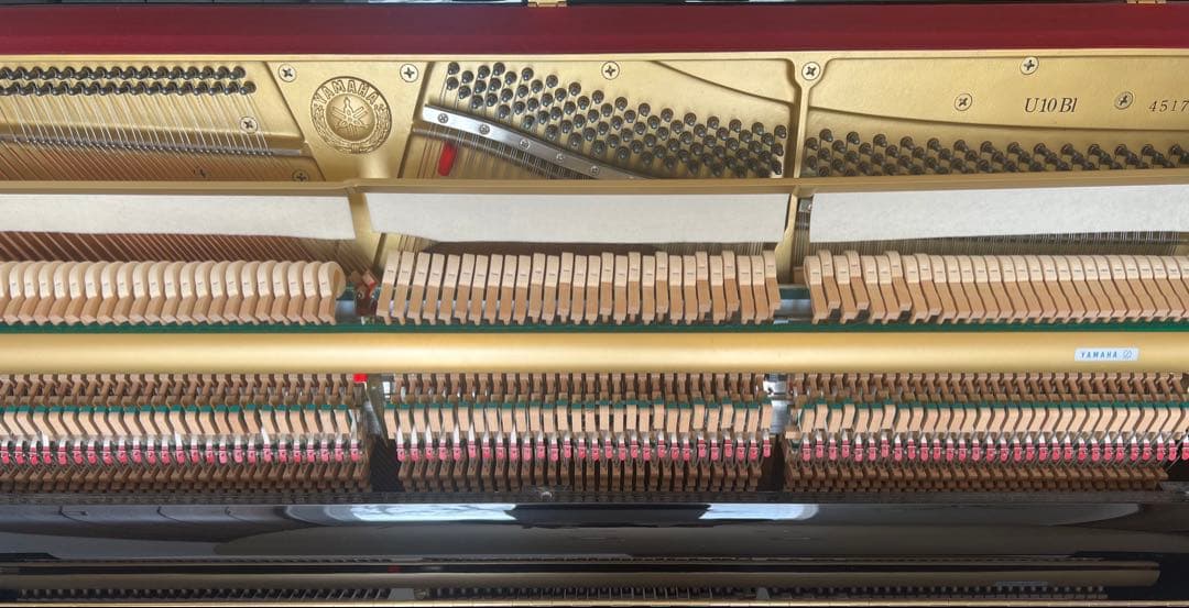 YAMAHA U10BL 鏡面黒 極上美品+KORGシステム1989年製