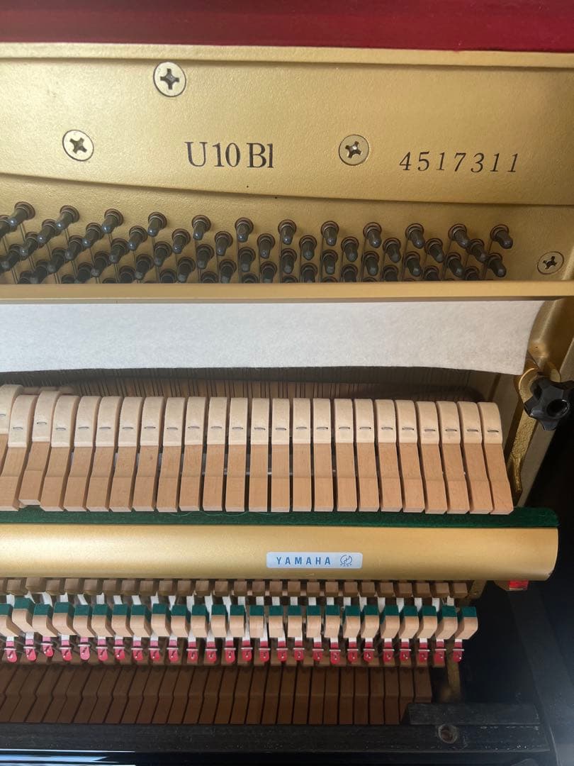 YAMAHA U10BL 鏡面黒 極上美品+KORGシステム1989年製