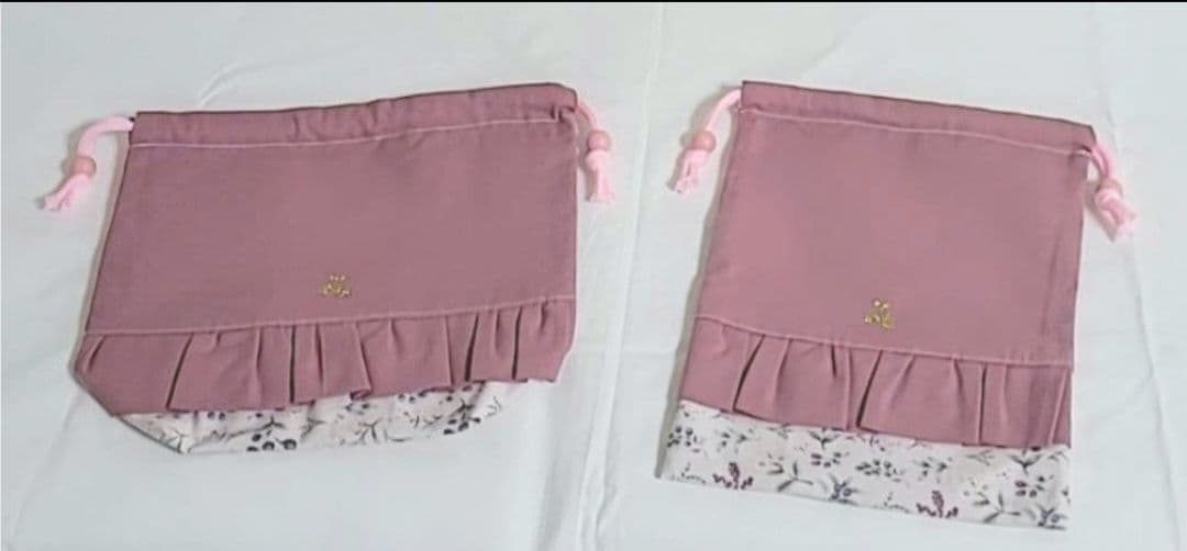こぐまちゃん♡専用67.入園入学 ベリーガーデン　5点セットパープルピンク