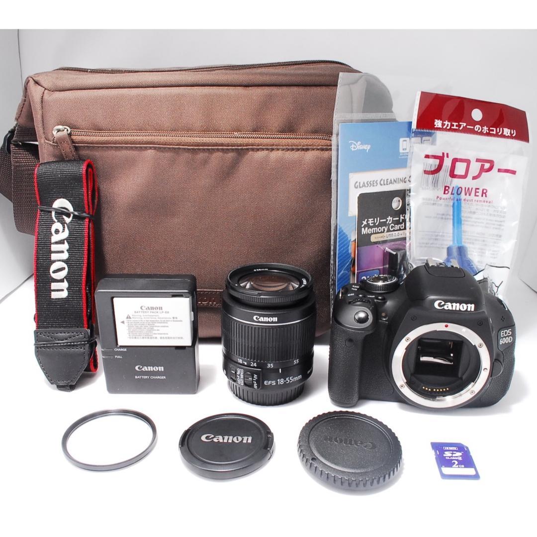 Canon Kiss X5 レンズキット 600D 即撮影 自撮り スマホ転送