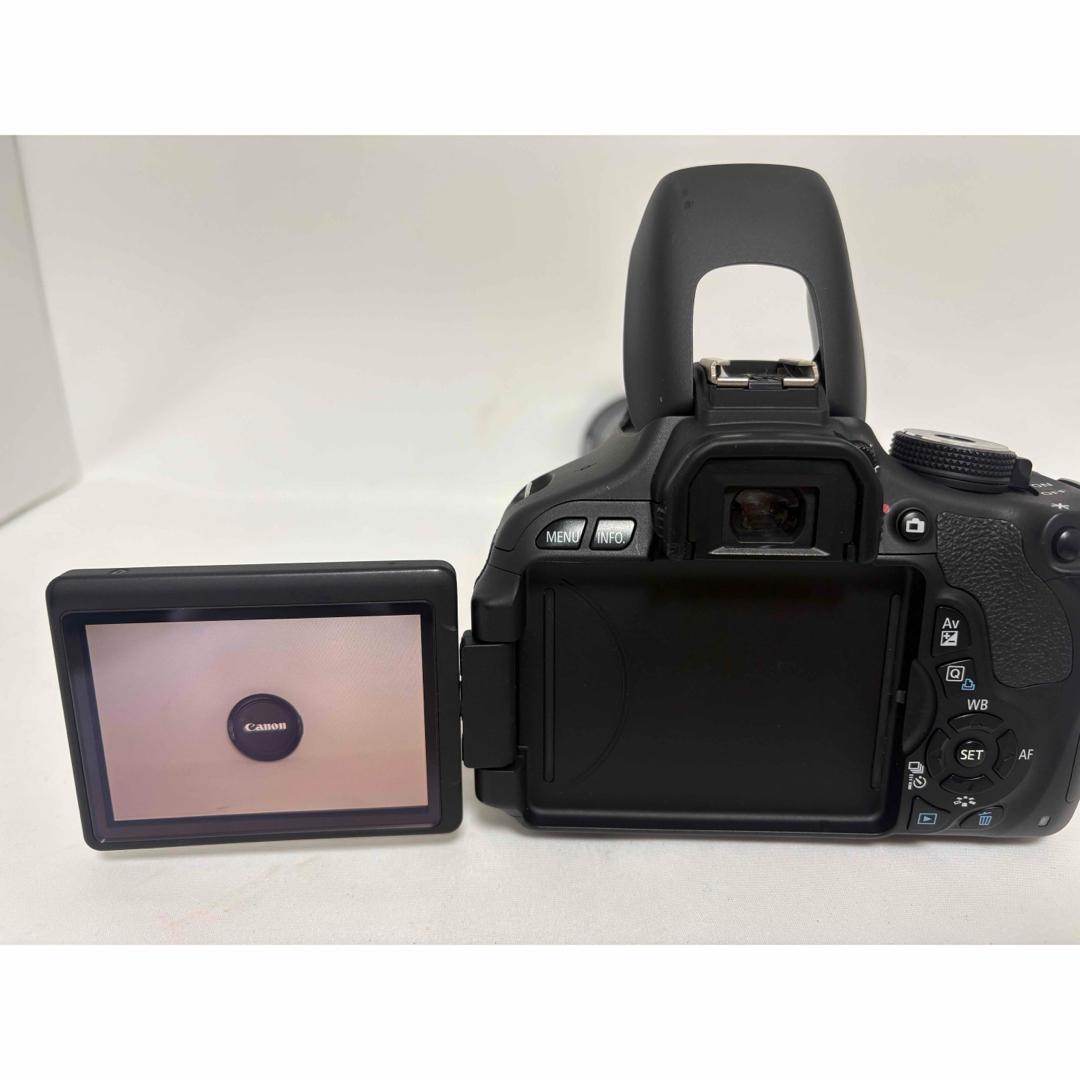 Canon Kiss X5 レンズキット 600D 即撮影 自撮り スマホ転送