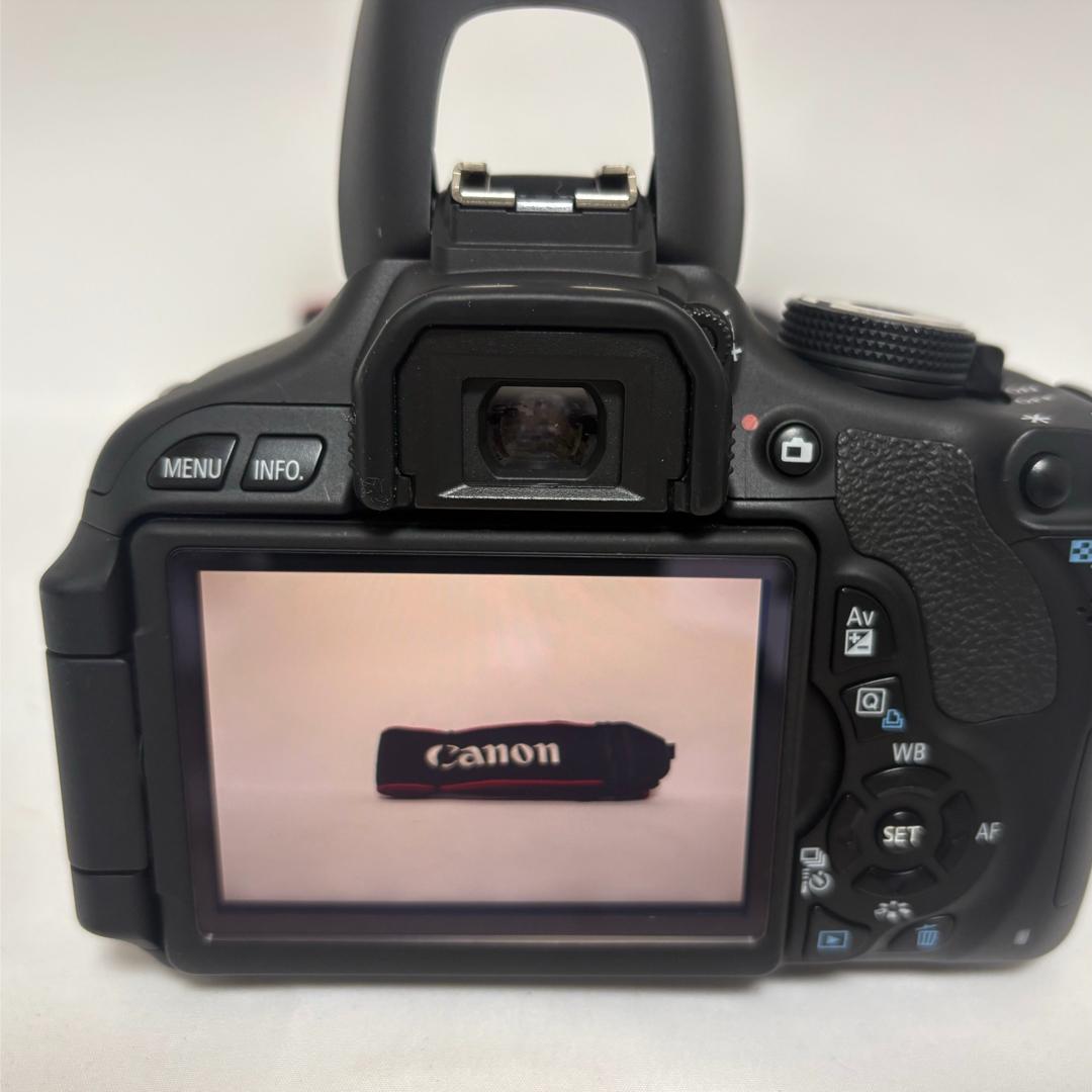 Canon Kiss X5 レンズキット 600D 即撮影 自撮り スマホ転送