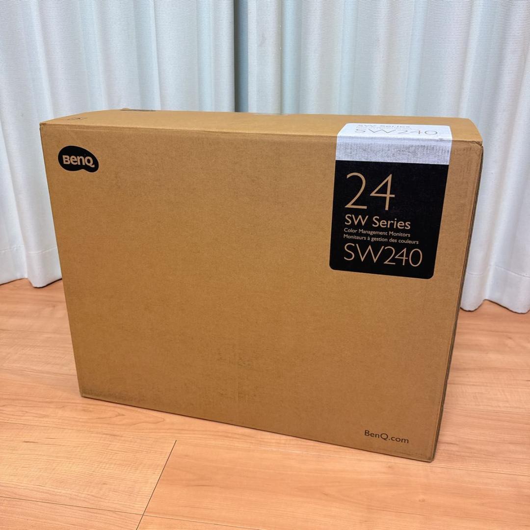 BenQ SW240 液晶モニター カラーマネジメントモニター IPS 24.1
