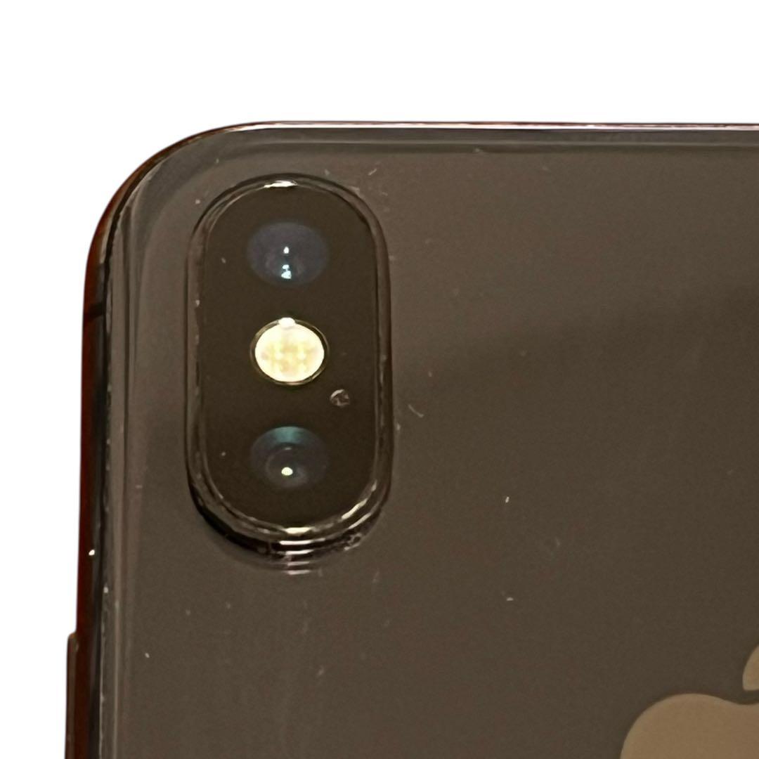 Apple iPhone X スペースグレー 本体　バッテリー100%
