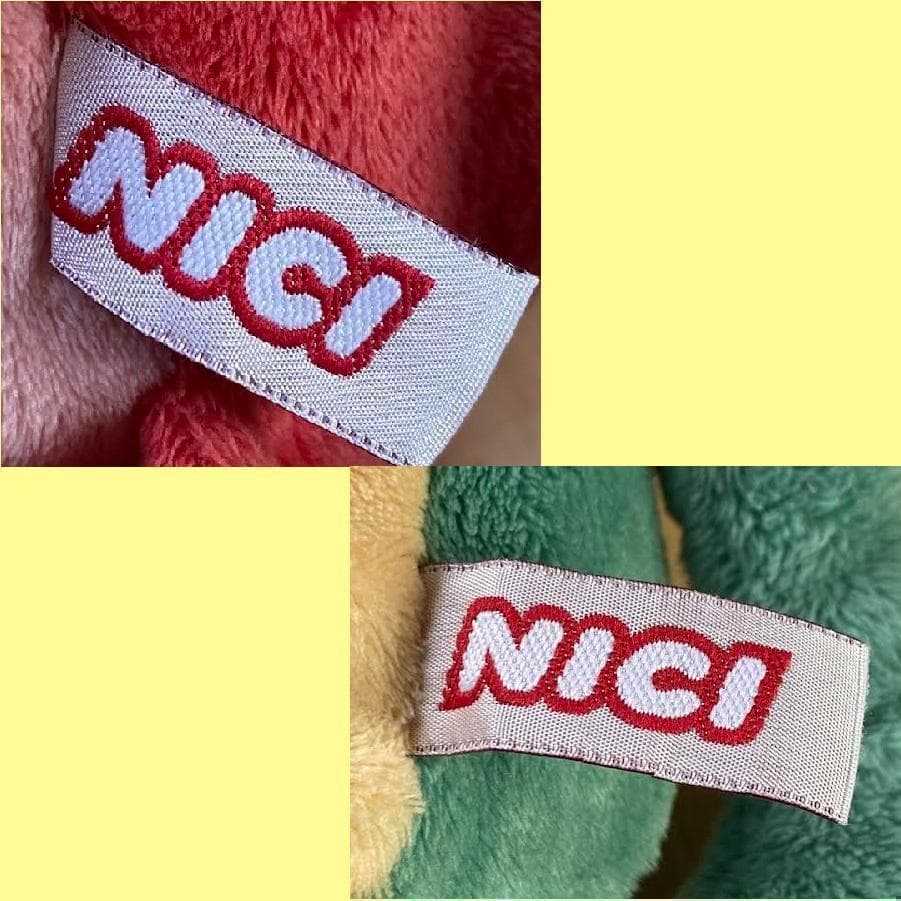 NICIぬいぐるみ カエルのオットー＆カタリーナ★2匹セットでお迎えして下さる方