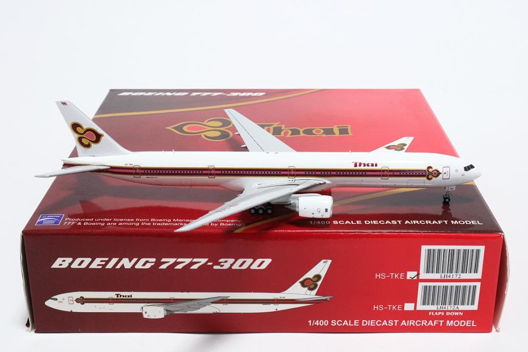 JC Wings 1/400 タイ国際航空 B777-300 HS-TKE