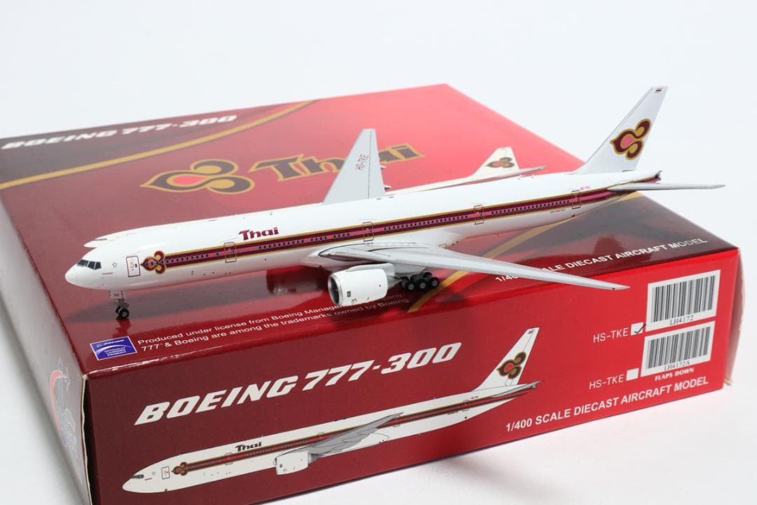 JC Wings 1/400 タイ国際航空 B777-300 HS-TKE