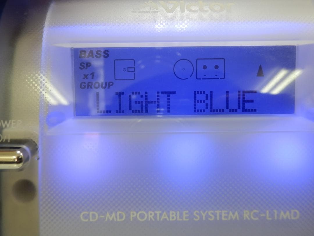 Victor ビクター CD-MDラジカセ RC-L1MD Clavia