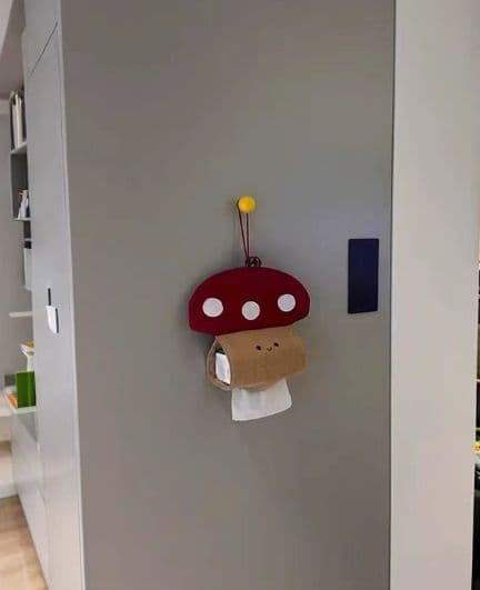 キノコ型ティッシュボックス