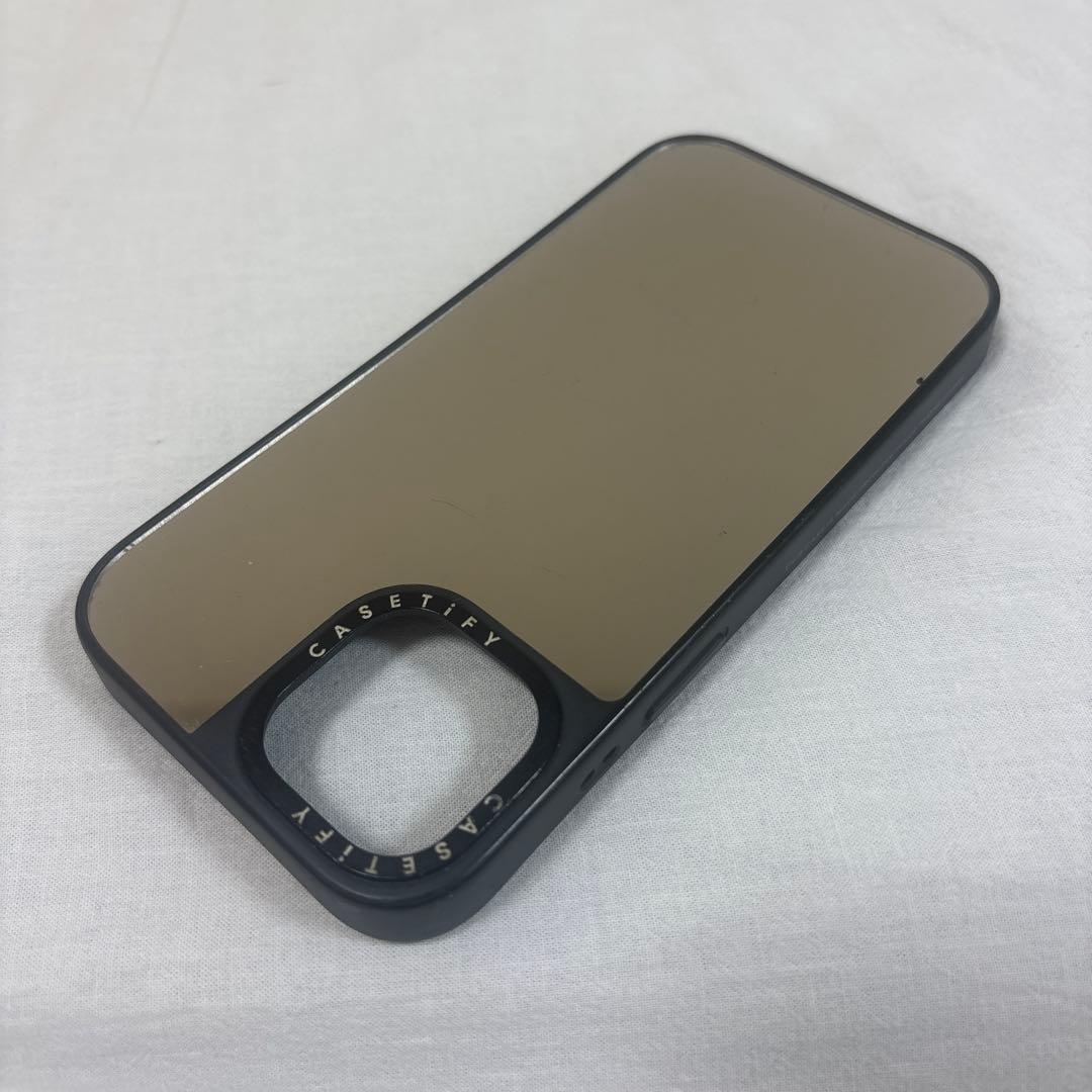 CASETiFY ミラー　iPhone15 ケース (magsafe付き)