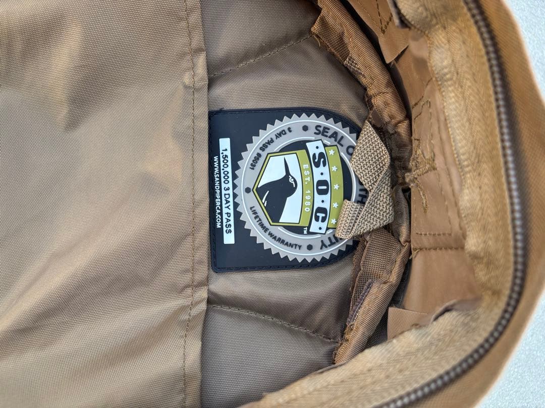 米軍　SOC バッグパック　カーキ