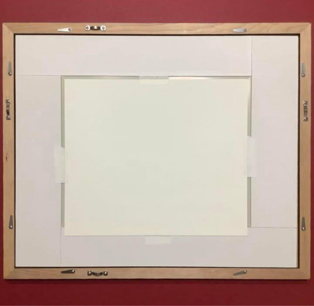 絵画・額縁・版画・織田 義郎・新品未使用・ブルゴーニュ・美術品・インテリア・雑貨