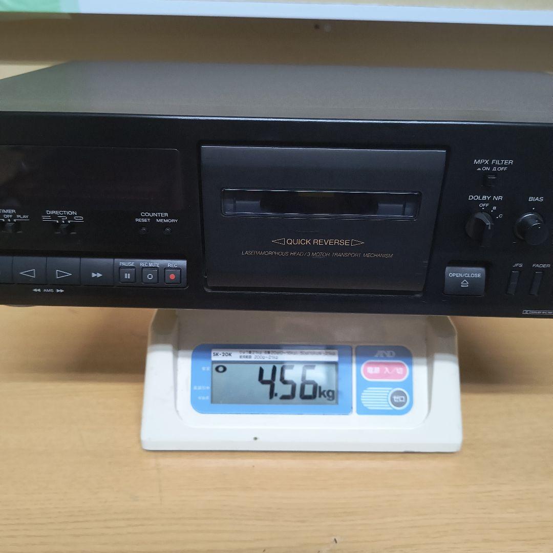 【綺麗】SONY TC-RX711 ステレオカセットデッキ クイックリバース 音