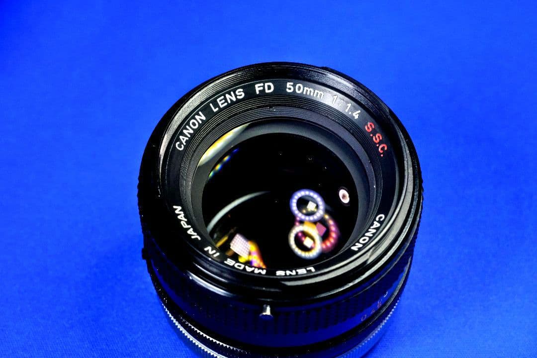 キヤノン　Canon AE-1 + FD 50 mm/F1.4 S.S.C.