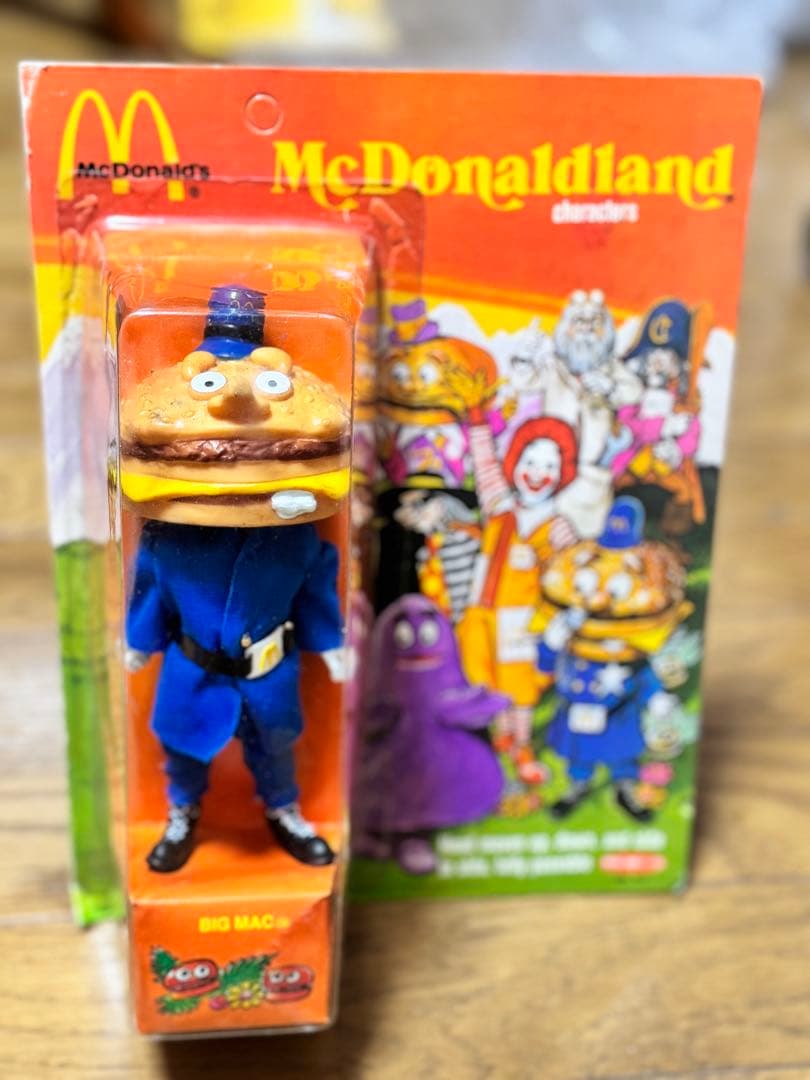 激レア REMCO 1976 マクドナルド ブリスターパック 7体 セット