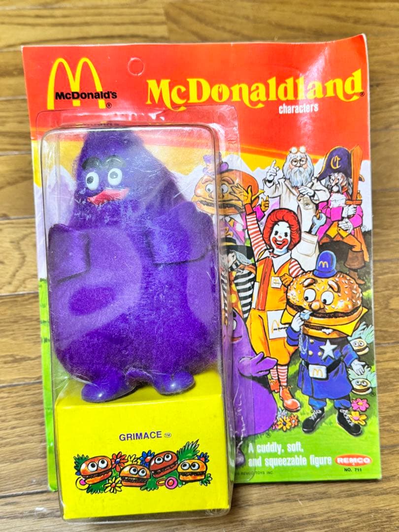 激レア REMCO 1976 マクドナルド ブリスターパック 7体 セット