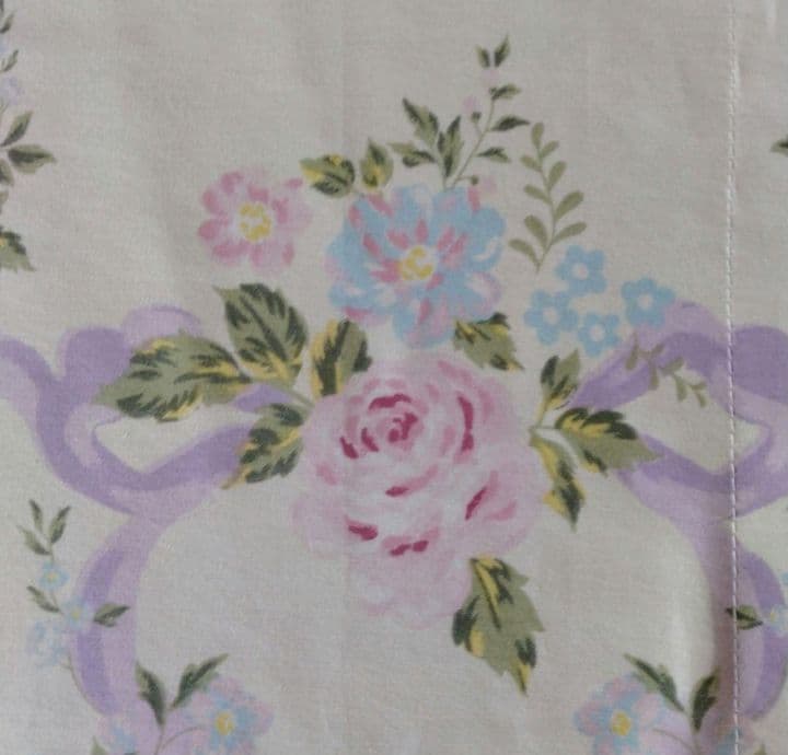 【紺碧★合わせ購入お値引きあり】新品★ピンクの薔薇綿100%シングル３点