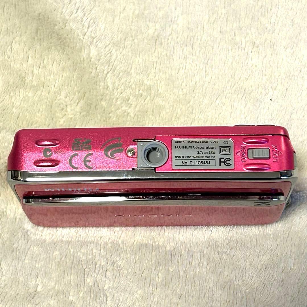 美品 動作確認済 富士フイルム FinePix Z80P ピンク Z80シリーズ