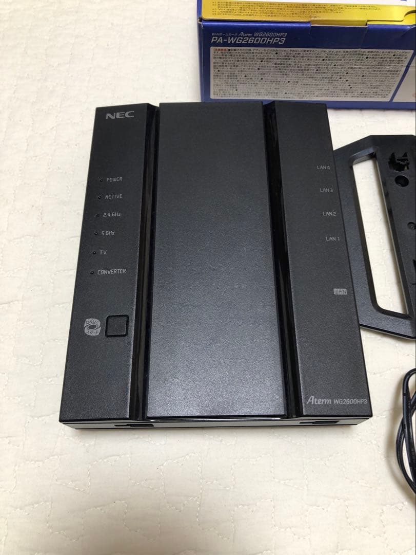 NEC PA-WG2600HP3 無線LANルーター　セット