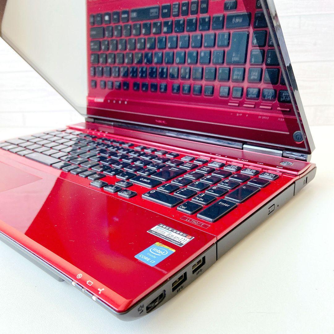 LAVIE/Windows11/Corei7/8GB/NECノートパソコン/10