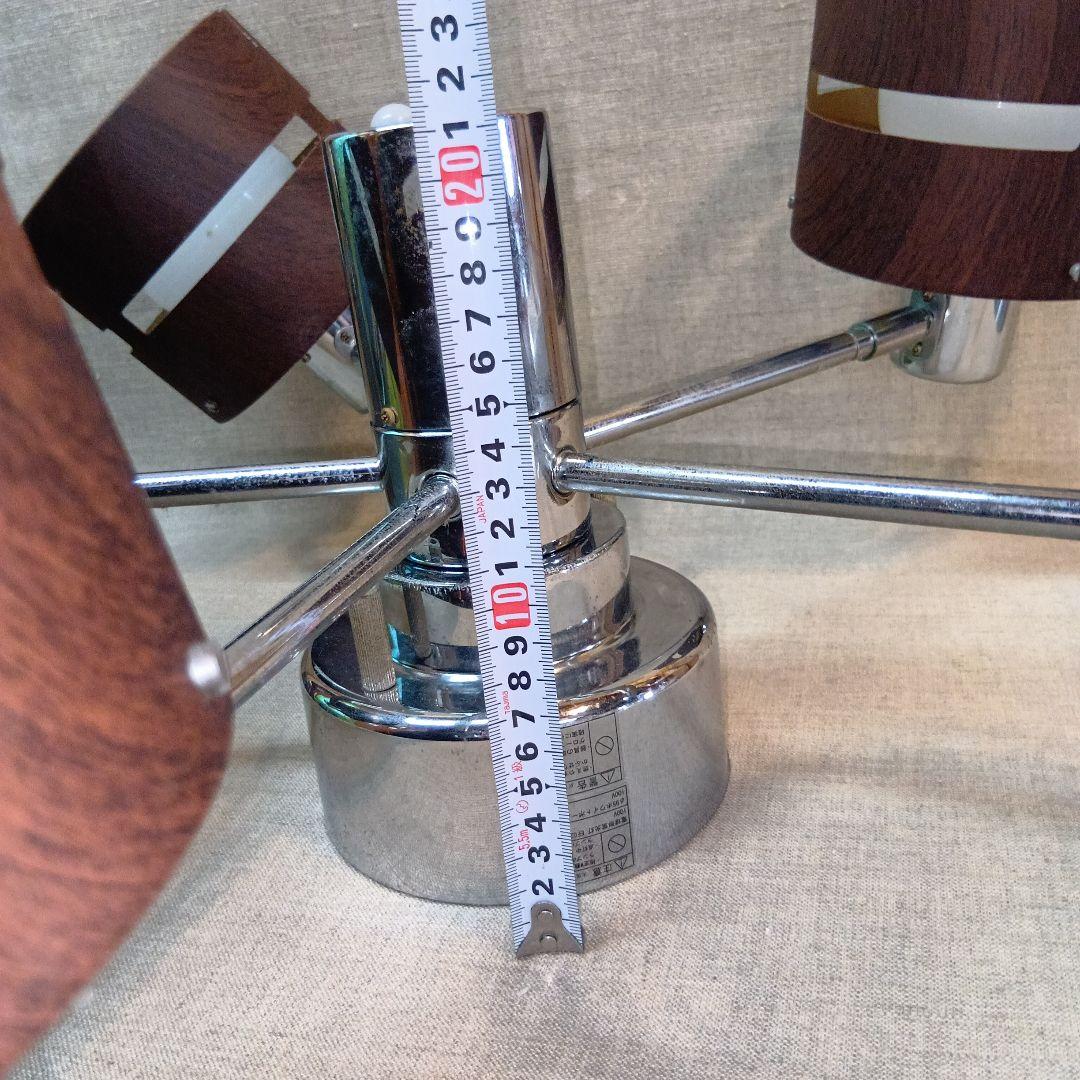 5灯シーリングライト モダン・レトロ 95パイホワイトボール球