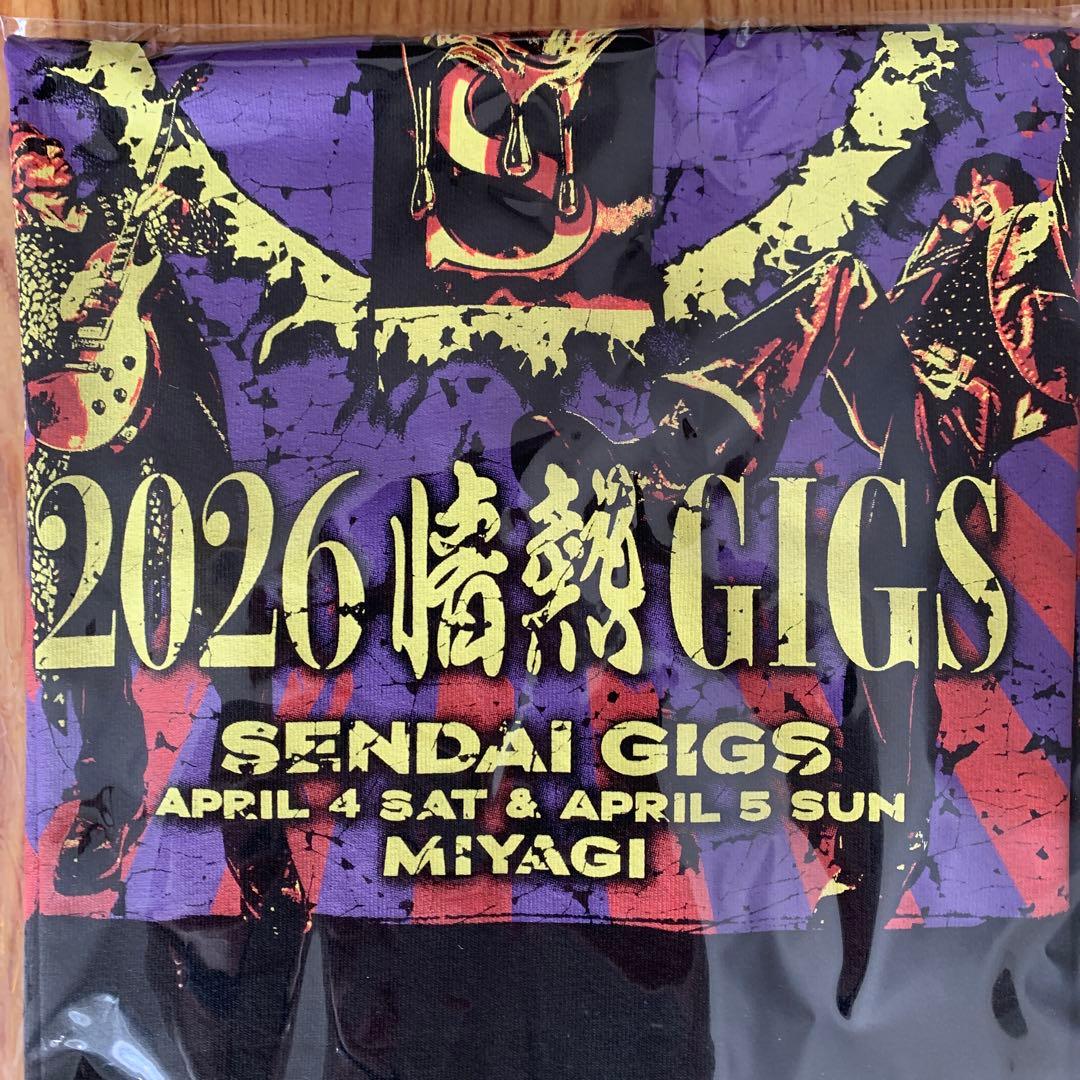【未開封】B'z SHOWCASE2026情熱GIGS SENDAI Mサイズ