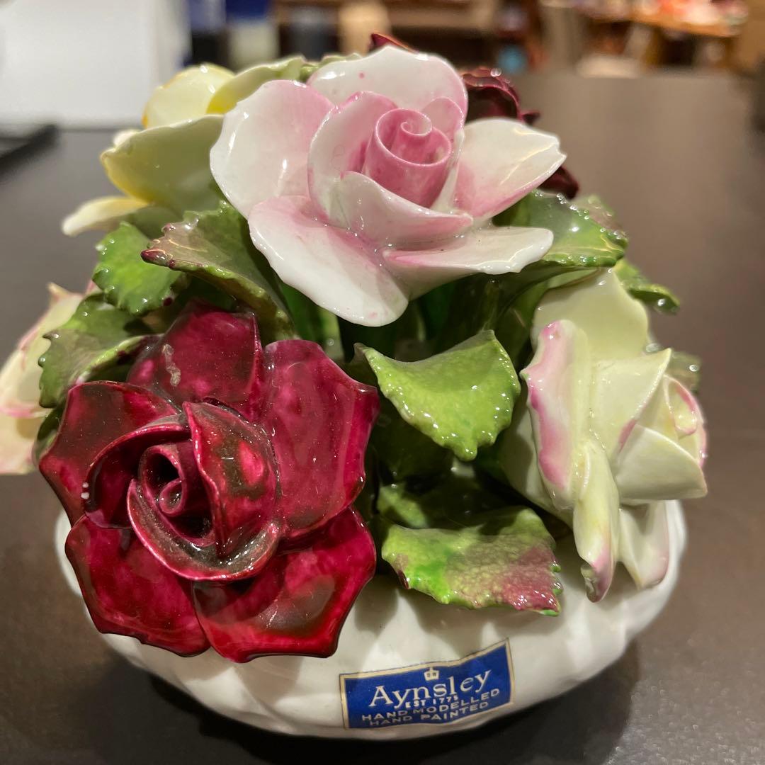 Aynsley陶花3点セット