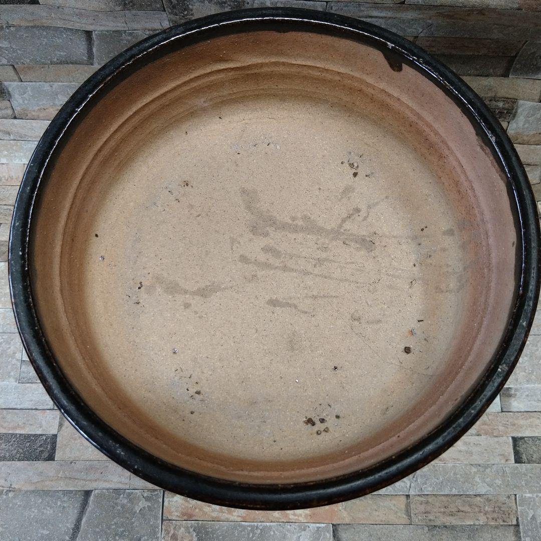 火鉢　3個セット　ばら売り可能　セラミックプランター 緑と黒