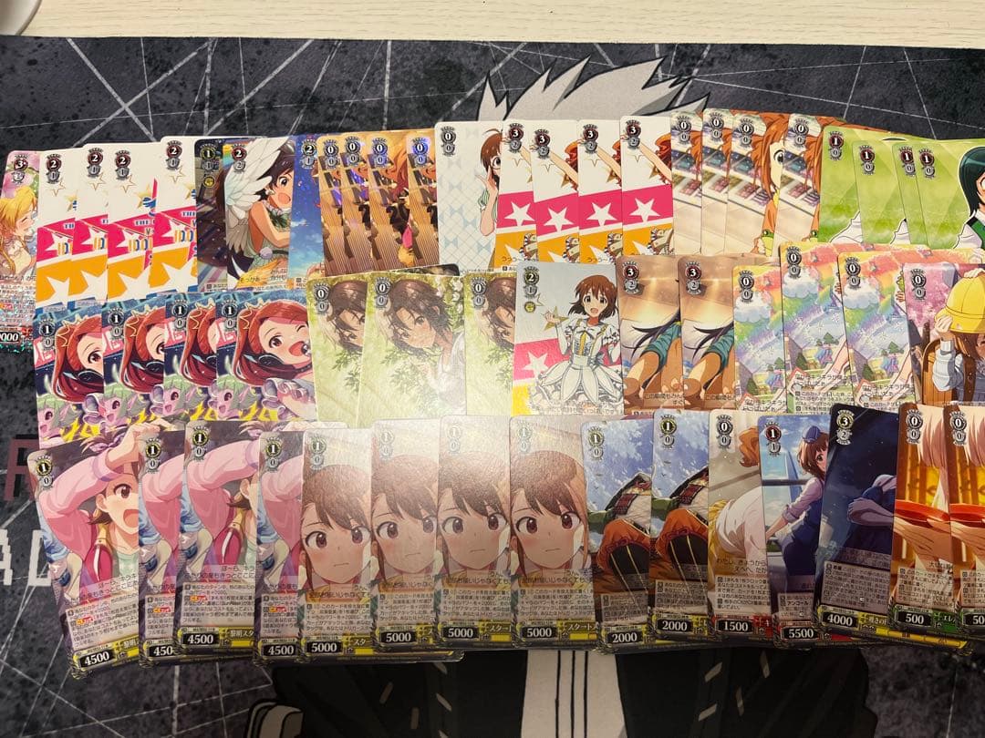 ヴァイスシュヴァルツ アイドルマスター デッキ パーツセット