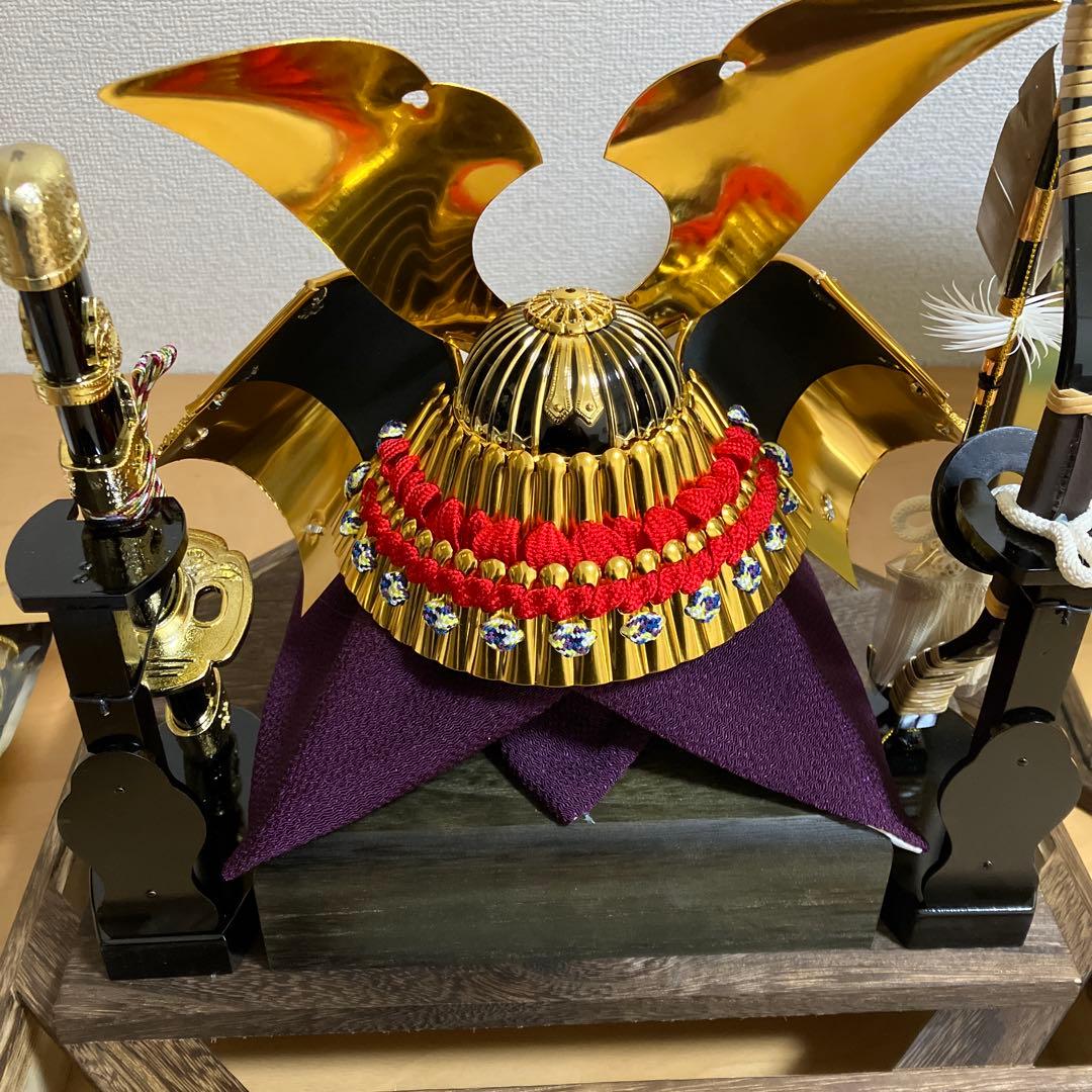 東京久月 五月人形 兜飾り k112-2 付属品未開封