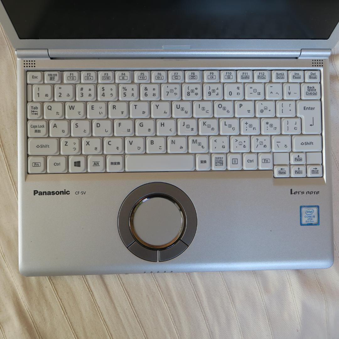 レッツノート i5-8世代／SSD256GB／メモリ8GB／Office2024