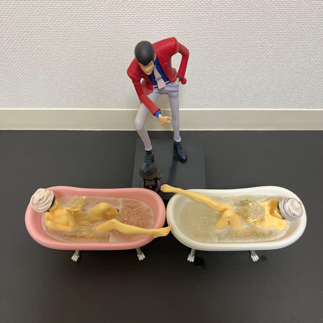 ルパンフィギュア＋ルパン三世 dxバスタイム峰不二子フィギュア 2体セット