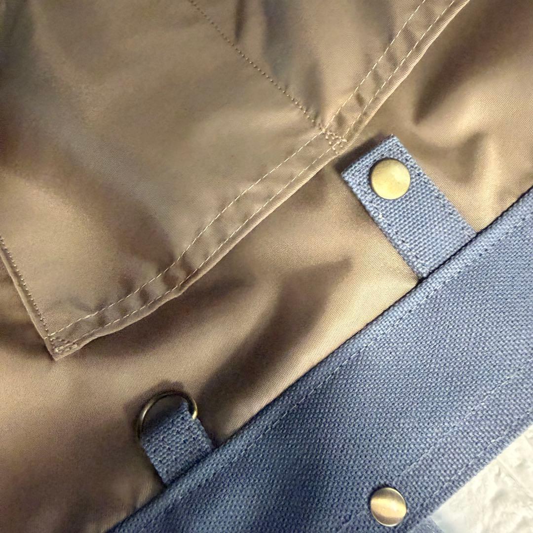 大容量♪L Lサイズ♡帆布♡トートバッグ♡ドライグレー♡☆ハンドメイド