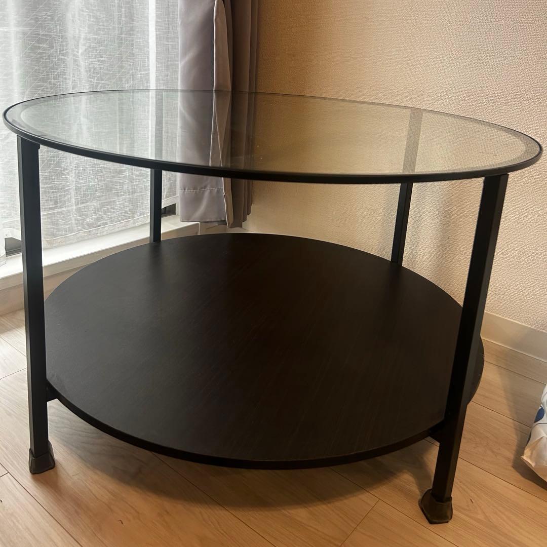 専用 IKEA ガラステーブル 引き取りなら6000円